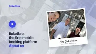ticketbro, the first mobile booking platform - About us