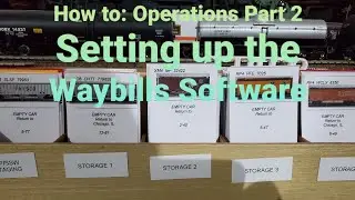 How to: Operations Part 2 - Setting up the Waybills Software