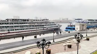 Ship Horns and Symphony of CHAOS: The Georgiy Zhukov's Bizarre Moscow Farewell