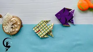 origami paper Fish🐠 (in 1 MINUTE) //cute origami fish🫧/ Paper Fish Making🐟