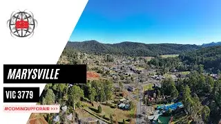 Marysville in 4K. Aerial Perspectives | High Country Mountain Views