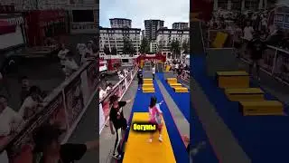 Неожиданная победа девушки в розовой футболке 🏃&zwj;♀️✨