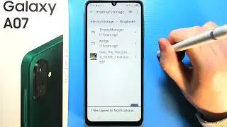 Samsung Galaxy A07: How to Add Custom Notification Sound