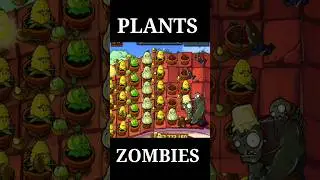 PvZ Rooftop Defense! level 8