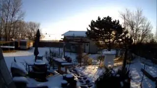 Snow in Okarche, OK / February 12, 2013