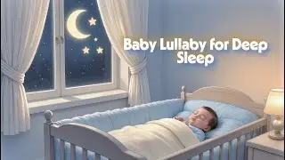 Gentle Baby Sleep Lullaby | Soft Female Voice | Calm & Peaceful Night Music