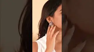 Cocktail Earrings | Red Pearl Earrings | Monsoon Jewelry Collection | Earrings For Minimal Look |
