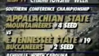 East Tennessee State Basketball highlights from the 1991 Season