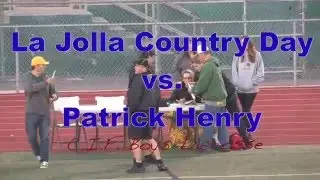La Jolla Country Day vs Patrick Henry Boys LAX (3/18/16)