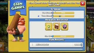 COC - My Clan Games Reward for December 2025!