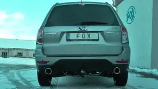 Subaru Forster SH 110kW Fox Sportauspuff / Exhaust by Fiese Performance