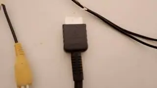 Reparaci&oacute;n de cable RCA original de Sony PlayStation 1