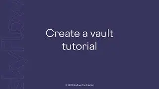 Tutorial: How to protect PII data and create a data privacy vault