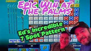Keno at The Palms Does it Again! Unbelievable Win! Where Gambling Gary Goes to Jackpot