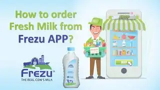 How to order Fresh Milk from Frezu APP?