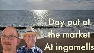 day at ingomells market and a walk to the beach