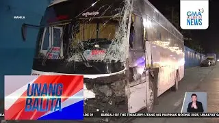 9, sugatan sa pag-araro ng bus sa hindi bababa sa 8 sasakyan | Unang Balita