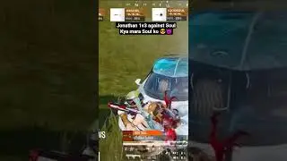 jonathan gaming Jonathan 1v3 against soul #bgmi #jonathan #jonathangaming #jonathanlive #bgmilive