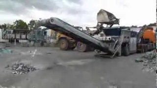 Lindner Mobile Shredder   URRACO 75 D   Solarfelder