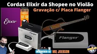 ambox e Reviw completo | cordas Elixir 12/53 nanoweb comprada na Shopee Veja o Som!
