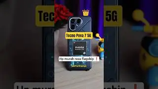 Hp murah dan udah ada wireless charging ❓ Tecno Pova 7 5G 👑🔥 #tecno #tecnopova7