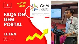 FAQs  on GeM Portal #gem #government #contractors #tendering #faq