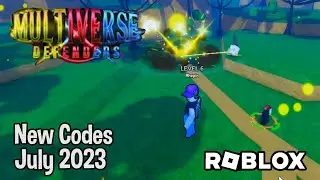 Roblox Multiverse Defenders New Codes July 2023