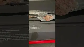 A Celtic iron sword with a wooden handle and a wooden scabbard #celts