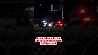 Calgary police confirmed that the U-Haul was stolen Credit: Reddit clocknball Follow for more Canada
