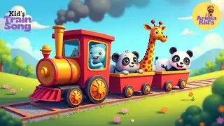 Train Song | Train Song Kids | Chinna Chinna Rail Vandi | Children Song | Kids Cartoon | Arima Kids