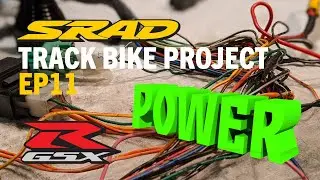 1996 GSXR 750 SRAD Track Bike EP: 11 - Wiring Harness. Will it light up?