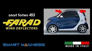 smart fortwo 453 Wind Deflectors by Farad