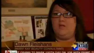 Dawn Fleishans www.marykayabilene.com On CBS News April 2009