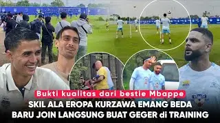 Diserbu Media, Eliano Dibuat Sungkem Sama Kurzawa &lsquo;Latihan Persib Full Kejutan! Reaksi Pemain Persib