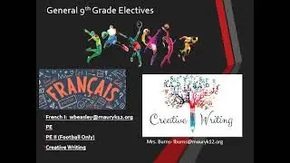 Freshman Course Selection Guide 2021 2022 Video # 6