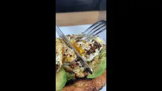 Crunchy Avocado Toast (ASMR)