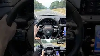 Honda Accord Hybrid Touring 2023 года, разгон до 100 км/ч
