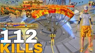 112KILLS!?😱GAMEPLAY PUBG MOBILE WITH BEST OUTFIT BAPE SHARK+T-shirt CREW🔥😍