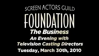 The Business: An Evening with Television Casting Directors