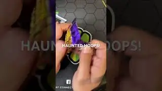 PULLING FIRE FROM HAUNTED HOOPS PACKS 🔥 #sportscards #shorts