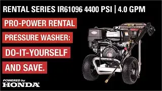 Rental Pressure Washer - Everything You Need for Professional Results.
