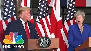 Donald Trump Responds To UK Criticism, Calls Jeremy Corbyn, Sadiq Khan 'A Negative Force' | NBC News