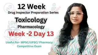 Drug Inspector Preparation Series | Week 2 Day 4 |System-wise Drug Actions 100% Sure Coverage
