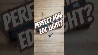 This Tiny Flashlight Is PERFECTLY Overbuilt 🔦 #edc #shorts #youtubeshort #flashlight