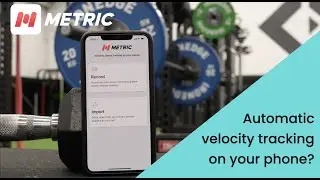 Velocity Based Training App with Computer Vision (Metric VBT)