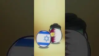 israel and iran  #countryballs #iran #israel