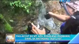 Kidapawan City Tourism Board plans to temporarily ban climbing of Mount Apo