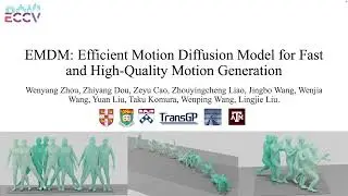 [ECCV2024] Efficient Motion Diffusion Model for Fast, High-Quality Human Motion Generation.