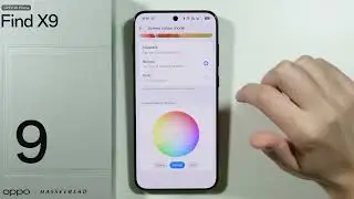 OPPO Find X9/X9 Pro: как настроить цвета дисплея (изменить цвета экрана)