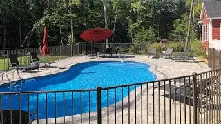 In-Ground Pool and Patio Construction 5 Min Time-Lapse